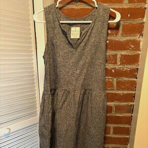 Pamut Apparel Laura Dress, Graphite, Small